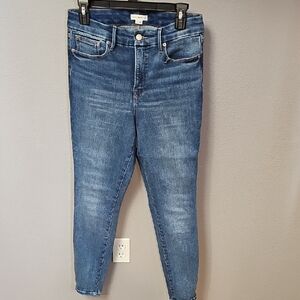 Good American Blue Skinny Jeans